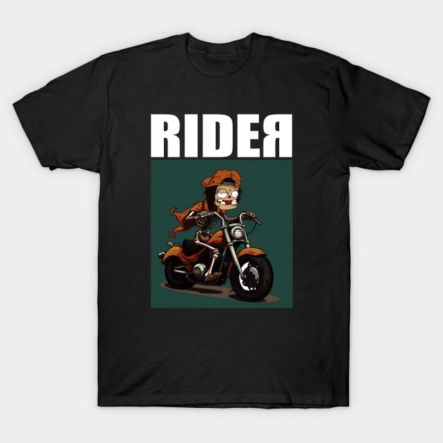 rider T-Shirt by antonimus